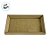 Bandeja Decorativa Organizadora - Trançado 2 - Bege - 12x22cm - 1 unidade - Rizzo - Imagem 3