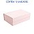 Caixa de Papel Rígido Retangular com Imã - Rosa Bebê - P 24,5x17,5x8cm - 10 unidades - Cromus - Rizzo - Imagem 2