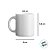 Caneca de Porcelana Personalize - Melhor Paizâo - 325ml  - 1 unidade - Rizzo - Imagem 2