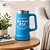 Caneca Térmica Inox - Melhor Pai - Azul - 750mL  - 1 unidade - Rizzo - Imagem 2
