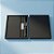 Kit Caderno e Caneta - Preto - 22x19,5cm - 1 unidade - Rizzo - Imagem 1