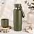Garrafa Térmica Com Alça - Verde - 500mL  - 1 unidade - Rizzo - Imagem 2