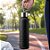 Garrafa Texturizada de Inox Com Alça - Preta - 750mL - 1 unidade - Rizzo - Imagem 2