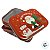 Lata de Metal Retangular Com Alça de Natal - Papai Noel e Amigos - 6x10,5x8cm  - 1 unidade - Rizzo - Imagem 3