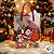 Sacola Transparente Fosca Com Alça De Fibra Vermelha - Noel e Amigos - 25x20x7cm - 1 unidade - Rizzo - Imagem 6