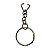 Argola para Chaveiro com Corrente - Prata - 4,5cm - 10 unidades - Rizzo - Imagem 2