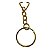 Argola para Chaveiro com Corrente - Dourado - 4,5cm - 10 unidades - Rizzo - Imagem 2