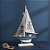 Enfeite Decorativo de Madeira - Barco Ornamental "Relax" - 25x35cm - 1 unidade - Rizzo - Imagem 1