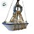 Enfeite Decorativo de Madeira - Barco Decorativo com Boia - 15x10cm - 1 unidade - Rizzo - Imagem 3