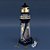Enfeite Decorativo de Madeira com Luz - Farol Náutico Barquinho - 28x11,5cm - 1 unidade - Rizzo - Imagem 1