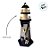 Enfeite Decorativo de Madeira com Luz - Farol Náutico com Gaivota - 28x11,5cm - 1 unidade - Rizzo - Imagem 5
