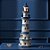 Enfeite Decorativo de Madeira - Modelo Farol - 37x12cm - 1 unidade - Rizzo - Imagem 1