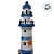 Enfeite Decorativo de Madeira - Modelo Farol - 37x12cm - 1 unidade - Rizzo - Imagem 5