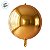 Balão de Festa Metalizado 22" 63cm - Orbz Dourado - 20 unidades - Rizzo - Imagem 3