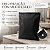 Saco Trilho Zip Preto Fosco com Furo - Trilho Preto - 20x30cm - 500 unidades - Rizzo - Imagem 2
