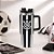 Caneca Térmica com Canudo - Corinthians Original - 1,2l - 1 unidade - Allmix Presentes - Rizzo - Imagem 1