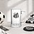 Caneca de Vidro de Cerveja - Santos com Placa de Metal - 420ml - 1 unidade - Allmix Presentes - Rizzo - Imagem 1