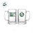 Caneca de Vidro de Cerveja - Palmeiras com Placa de Metal - 420ml - 1 unidade - Allmix Presentes - Rizzo - Imagem 3