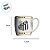 Caneca de Porcelana - Santos Oficial - 360ml - 1 unidade - Allmix Presentes - Rizzo - Imagem 2