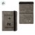 Porta Passaporte em Couro PU com Elástico Personalizado Melhor Pai - Cinza - 14,8x11cm - 1 unidade - Rizzo - Imagem 2