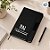 Caderno de Anotações em Tecido e Metal Personalizado Melhor Pai - Preto - 21,5x14,5cm - 1 unidade - Rizzo - Imagem 2