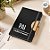 Caderno de Anotações em Tecido e Bambu Personalizado Melhor Pai - Preto - 21,5x14,5cm - 1 unidade - Rizzo - Imagem 2