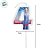 Vela Pick - Frozen Nº4 - 13cm - Disney Original - 1 unidade - Regina - Rizzo - Imagem 3