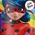 Copo de Papel - Ladybug - 180ml - 8 unidades - Regina - Rizzo - Imagem 2