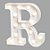 Luminoso Mini Letra "R" com LED Amarelo - 1 unidade - Cromus - Rizzo - Imagem 5