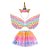 Kit Fantasia Carnaval - Unicórnio - Rosa - 1 unidade - Rizzo - Rizzo - Imagem 1