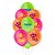 Balão de Festa Decorado 9" 23cm - Carnaval Folia Clássico - 25 unidades - Regina - Rizzo - Imagem 1