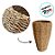 Vaso Decorativo Fibra Aruana De Seagrass - 32x32x55cm - 1 unidade - Rizzo - Imagem 5