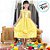 Fantasia Princesa Dourada Infantil - 1 unidade - Sula - Rizzo - Imagem 3