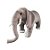 Elefante De Pelúcia Realista - 56cm - 1 unidade - Rizzo - Rizzo - Imagem 1