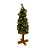 Mini Pinheiro De Natal Com Led - 70cm - Ref. RZO410 - 1 unidade - Rizzo - Imagem 1