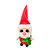 Papai Noel Chaveiro de Pelúcia - 10cm - 1 unidade - Rizzo - Imagem 1