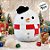 Boneco de Neve de Pelúcia - 21cm - 1 unidade - Rizzo - Imagem 5
