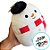 Boneco de Neve de Pelúcia - 21cm - 1 unidade - Rizzo - Imagem 4