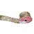 Fita Decorativa - Teia com Lantejoulas Nude - 6,3x914cm - 1 unidade - Rizzo - Imagem 3
