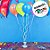 Balão de Festa Metalizado com Base 102x127cm - Cheers  - 1 unidade - Rizzo - Imagem 3