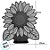 Display de Mesa em MDF - Girassol - 22x20cm - 1 unidade - Rizzo - Imagem 2