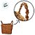 Cesta Decorativa Mearin de Seagrass - 25x25x20cm - 1 unidade - Rizzo - Imagem 3