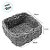 Cesta Decorativa Aimore de Seagrass - 26x26x12cm - 1 unidade - Rizzo - Imagem 2