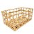 Cesta Decorativa Ikolen de Fibra Natural - 30x20x14cm - 1 unidade - Rizzo - Imagem 1