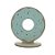 Mini Donut MDF - Verde Água - 11cm - 1 unidade - Rizzo - Imagem 1
