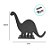 Enfeite MDF - Dinossauro - Vermelho - 15,5cm - 1 unidade - Rizzo - Imagem 2