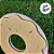 Donut MDF - Amarelo - 16,5cm - 1 unidade - Rizzo - Imagem 3