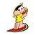 Personagem MDF - Magali  - 1 unidade - FestColor - Rizzo - Imagem 1