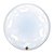 Balão de Festa Bubble 24" - Pegadas de Bebê - 1 unidade - Qualatex - Rizzo - Imagem 1