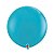 Balão Gigante de Festa em Latex 3ft (90cm) - Tropical Teal (Azul Tropical) - 2 unidades - Qualatex - Rizzo - Imagem 1
